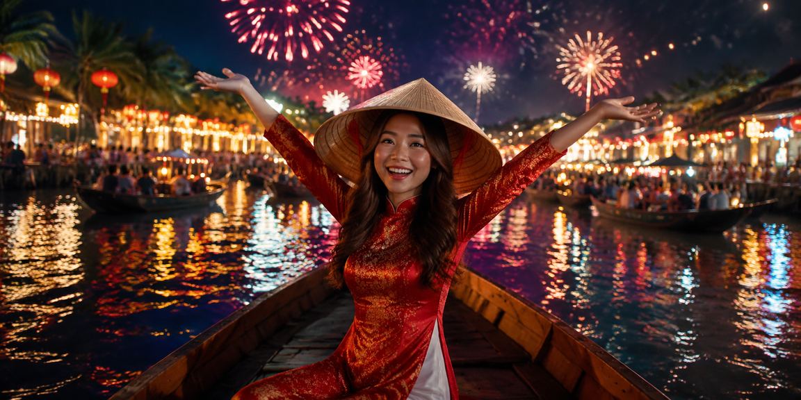 Khung cảnh Mekong với nón lá và chủ đề casino mới tại Việt Nam
